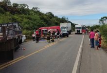 Photo of Quatro pessoas morrem em acidente envolvendo três veículos na BR-101, trecho de Cruz das Almas